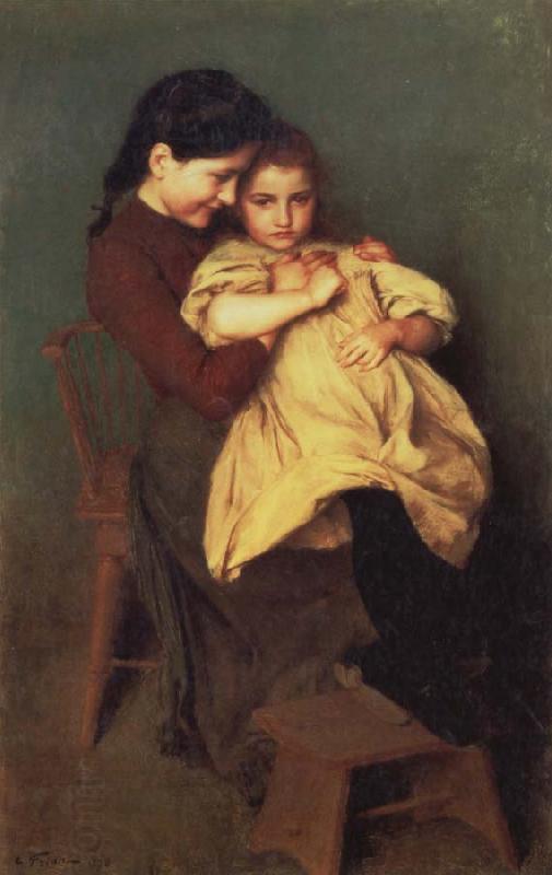 Emile Friant Chagrin d-Enfant China oil painting art